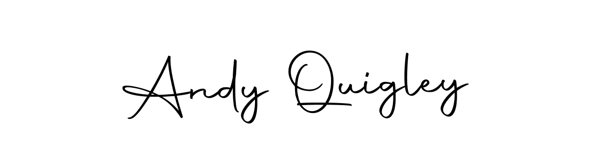 The best way (Autography-DOLnW) to make a short signature is to pick only two or three words in your name. The name Andy Quigley include a total of six letters. For converting this name. Andy Quigley signature style 10 images and pictures png