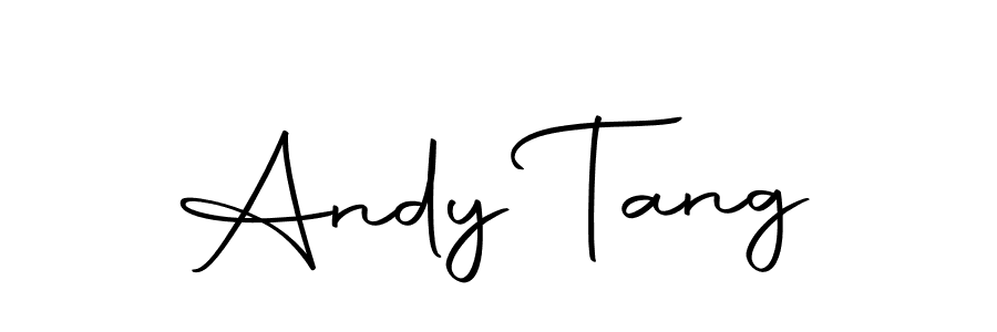 Make a beautiful signature design for name Andy Tang. With this signature (Autography-DOLnW) style, you can create a handwritten signature for free. Andy Tang signature style 10 images and pictures png