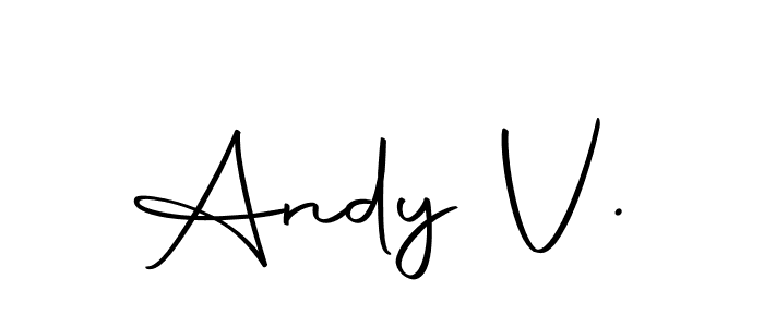 How to Draw Andy V. signature style? Autography-DOLnW is a latest design signature styles for name Andy V.. Andy V. signature style 10 images and pictures png