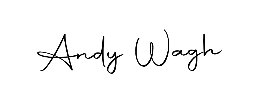 Make a beautiful signature design for name Andy Wagh. Use this online signature maker to create a handwritten signature for free. Andy Wagh signature style 10 images and pictures png