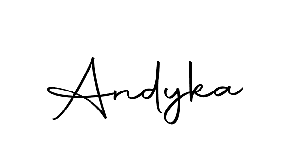 Similarly Autography-DOLnW is the best handwritten signature design. Signature creator online .You can use it as an online autograph creator for name Andyka. Andyka signature style 10 images and pictures png