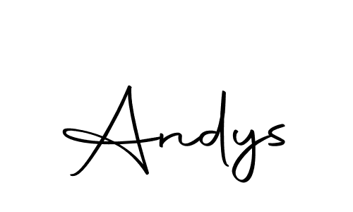 How to make Andys signature? Autography-DOLnW is a professional autograph style. Create handwritten signature for Andys name. Andys signature style 10 images and pictures png