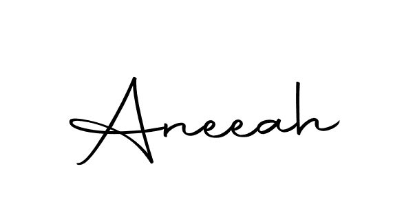 Create a beautiful signature design for name Aneeah. With this signature (Autography-DOLnW) fonts, you can make a handwritten signature for free. Aneeah signature style 10 images and pictures png