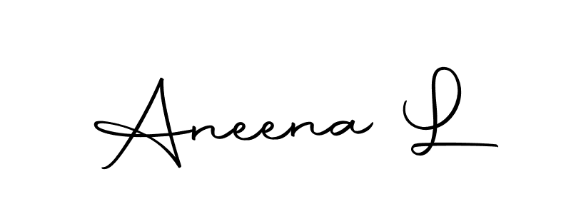 It looks lik you need a new signature style for name Aneena L. Design unique handwritten (Autography-DOLnW) signature with our free signature maker in just a few clicks. Aneena L signature style 10 images and pictures png