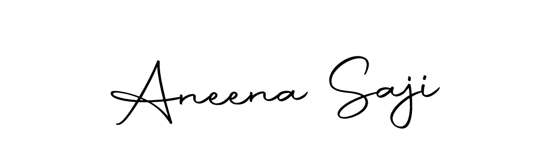 Aneena Saji stylish signature style. Best Handwritten Sign (Autography-DOLnW) for my name. Handwritten Signature Collection Ideas for my name Aneena Saji. Aneena Saji signature style 10 images and pictures png