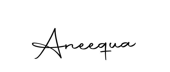 if you are searching for the best signature style for your name Aneequa. so please give up your signature search. here we have designed multiple signature styles  using Autography-DOLnW. Aneequa signature style 10 images and pictures png