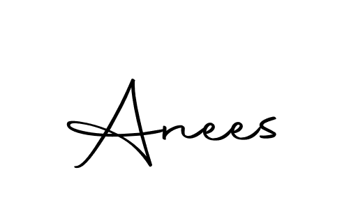 How to make Anees signature? Autography-DOLnW is a professional autograph style. Create handwritten signature for Anees name. Anees signature style 10 images and pictures png