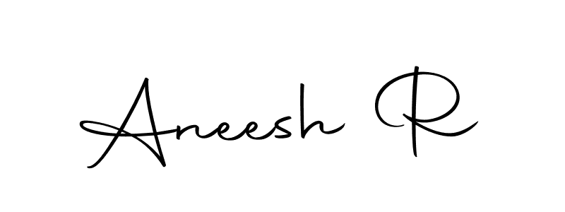 This is the best signature style for the Aneesh R name. Also you like these signature font (Autography-DOLnW). Mix name signature. Aneesh R signature style 10 images and pictures png