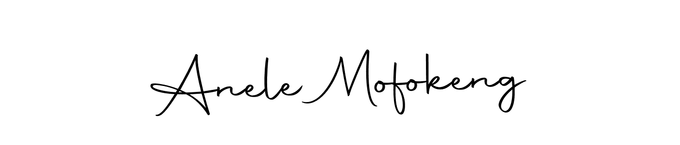 if you are searching for the best signature style for your name Anele Mofokeng. so please give up your signature search. here we have designed multiple signature styles  using Autography-DOLnW. Anele Mofokeng signature style 10 images and pictures png