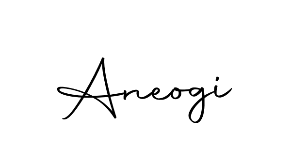 Make a beautiful signature design for name Aneogi. Use this online signature maker to create a handwritten signature for free. Aneogi signature style 10 images and pictures png