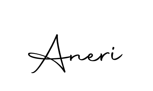Make a beautiful signature design for name Aneri. With this signature (Autography-DOLnW) style, you can create a handwritten signature for free. Aneri signature style 10 images and pictures png
