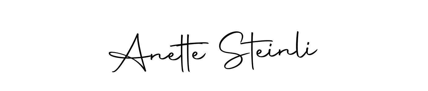 Make a beautiful signature design for name Anette Steinli. Use this online signature maker to create a handwritten signature for free. Anette Steinli signature style 10 images and pictures png