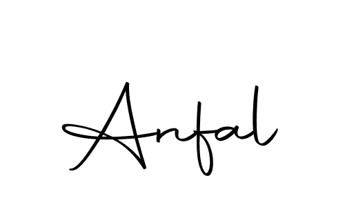 How to make Anfal signature? Autography-DOLnW is a professional autograph style. Create handwritten signature for Anfal name. Anfal signature style 10 images and pictures png