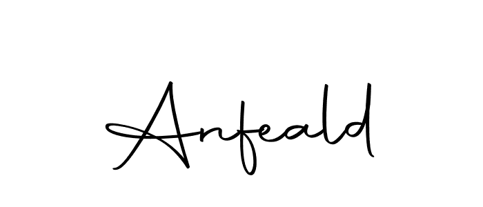 Make a beautiful signature design for name Anfeald. With this signature (Autography-DOLnW) style, you can create a handwritten signature for free. Anfeald signature style 10 images and pictures png