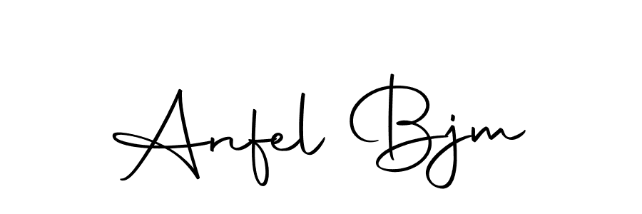 How to make Anfel Bjm signature? Autography-DOLnW is a professional autograph style. Create handwritten signature for Anfel Bjm name. Anfel Bjm signature style 10 images and pictures png