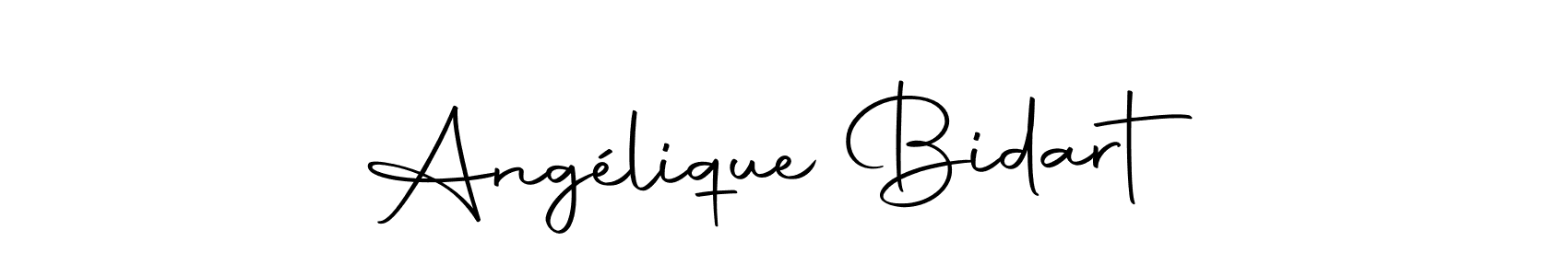 Create a beautiful signature design for name Angélique Bidart. With this signature (Autography-DOLnW) fonts, you can make a handwritten signature for free. Angélique Bidart signature style 10 images and pictures png