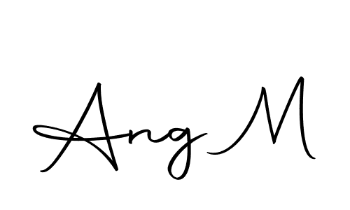 Make a beautiful signature design for name Ang M. Use this online signature maker to create a handwritten signature for free. Ang M signature style 10 images and pictures png