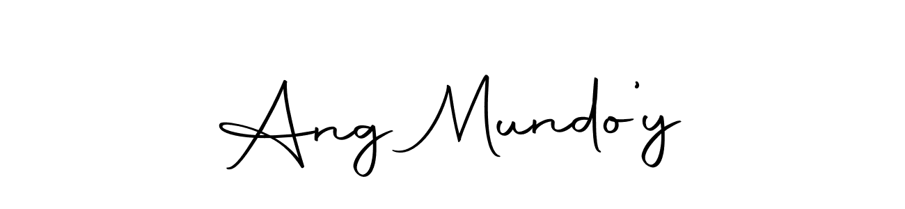 Once you've used our free online signature maker to create your best signature Autography-DOLnW style, it's time to enjoy all of the benefits that Ang Mundo’y name signing documents. Ang Mundo’y signature style 10 images and pictures png