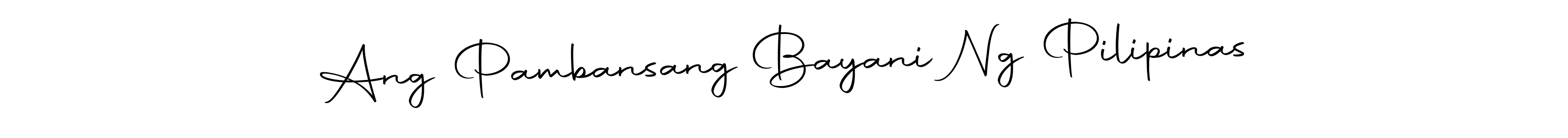 Make a beautiful signature design for name Ang Pambansang Bayani Ng Pilipinas. Use this online signature maker to create a handwritten signature for free. Ang Pambansang Bayani Ng Pilipinas signature style 10 images and pictures png