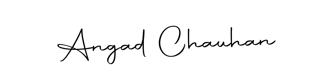 You should practise on your own different ways (Autography-DOLnW) to write your name (Angad Chauhan) in signature. don't let someone else do it for you. Angad Chauhan signature style 10 images and pictures png