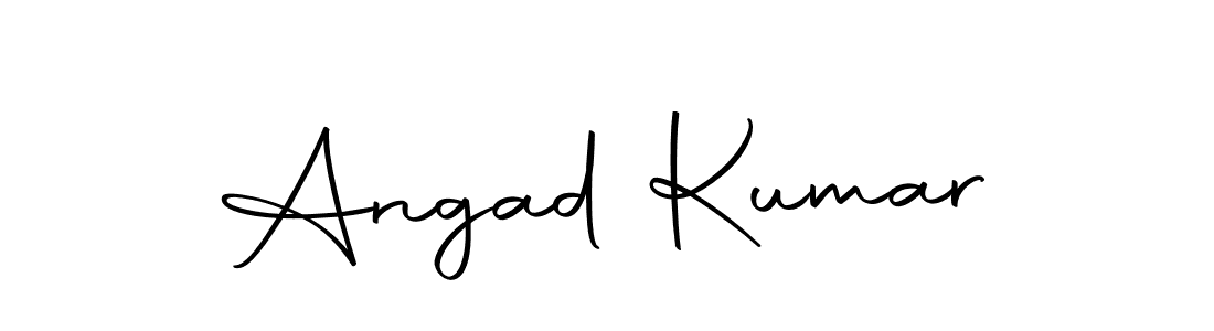 Design your own signature with our free online signature maker. With this signature software, you can create a handwritten (Autography-DOLnW) signature for name Angad Kumar. Angad Kumar signature style 10 images and pictures png