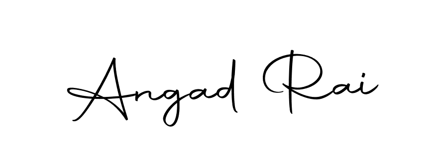 Angad Rai stylish signature style. Best Handwritten Sign (Autography-DOLnW) for my name. Handwritten Signature Collection Ideas for my name Angad Rai. Angad Rai signature style 10 images and pictures png