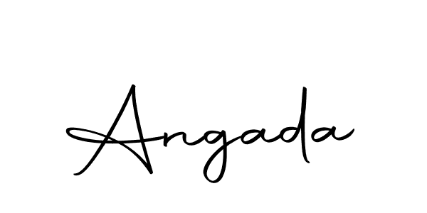 Angada stylish signature style. Best Handwritten Sign (Autography-DOLnW) for my name. Handwritten Signature Collection Ideas for my name Angada. Angada signature style 10 images and pictures png