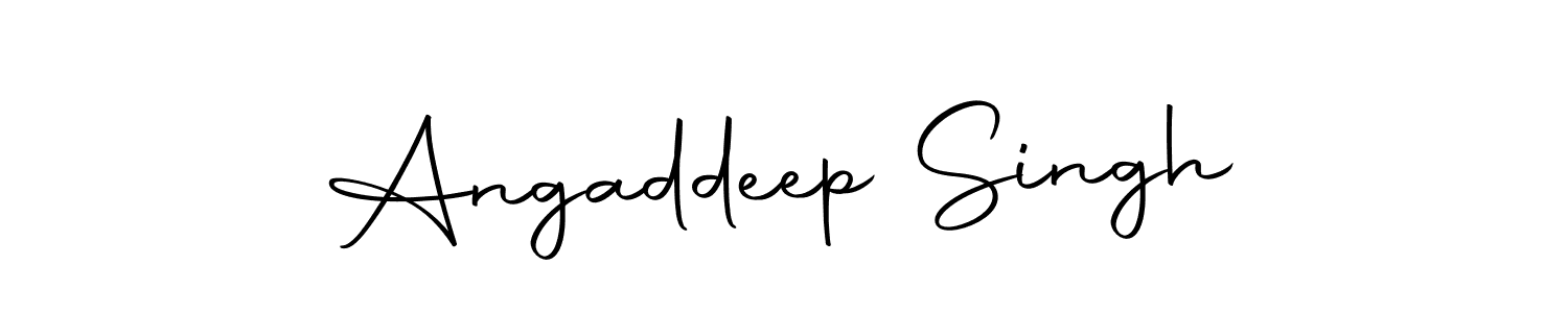 Also we have Angaddeep Singh name is the best signature style. Create professional handwritten signature collection using Autography-DOLnW autograph style. Angaddeep Singh signature style 10 images and pictures png