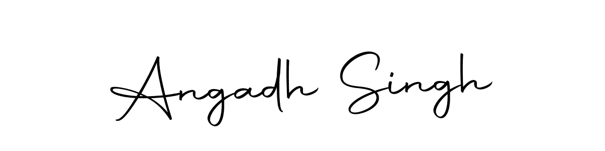 Autography-DOLnW is a professional signature style that is perfect for those who want to add a touch of class to their signature. It is also a great choice for those who want to make their signature more unique. Get Angadh Singh name to fancy signature for free. Angadh Singh signature style 10 images and pictures png