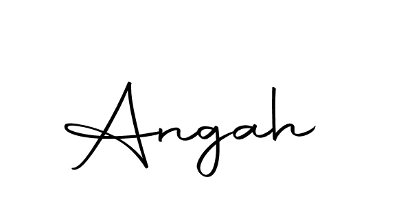 Create a beautiful signature design for name Angah . With this signature (Autography-DOLnW) fonts, you can make a handwritten signature for free. Angah  signature style 10 images and pictures png