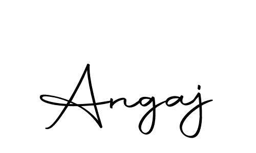 Create a beautiful signature design for name Angaj. With this signature (Autography-DOLnW) fonts, you can make a handwritten signature for free. Angaj signature style 10 images and pictures png