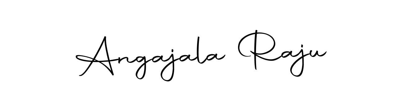 How to make Angajala Raju signature? Autography-DOLnW is a professional autograph style. Create handwritten signature for Angajala Raju name. Angajala Raju signature style 10 images and pictures png