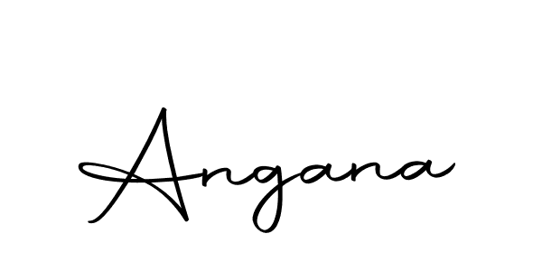 Make a beautiful signature design for name Angana. With this signature (Autography-DOLnW) style, you can create a handwritten signature for free. Angana signature style 10 images and pictures png