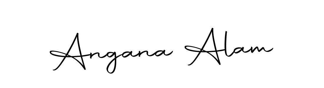Also we have Angana Alam name is the best signature style. Create professional handwritten signature collection using Autography-DOLnW autograph style. Angana Alam signature style 10 images and pictures png