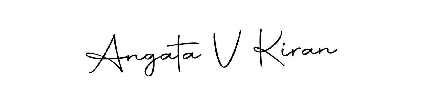 Once you've used our free online signature maker to create your best signature Autography-DOLnW style, it's time to enjoy all of the benefits that Angata V Kiran name signing documents. Angata V Kiran signature style 10 images and pictures png