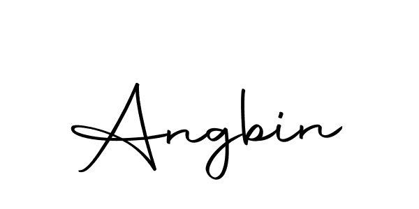 Here are the top 10 professional signature styles for the name Angbin. These are the best autograph styles you can use for your name. Angbin signature style 10 images and pictures png