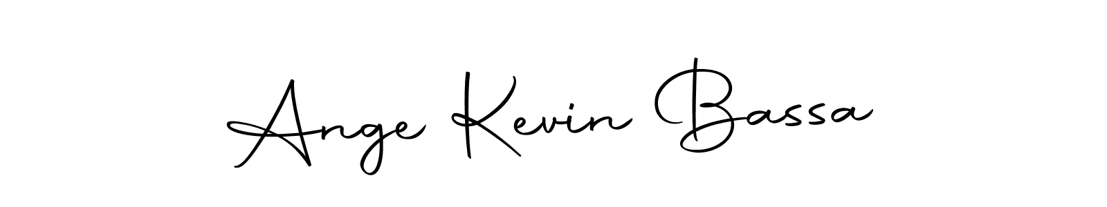 Make a beautiful signature design for name Ange Kevin Bassa. With this signature (Autography-DOLnW) style, you can create a handwritten signature for free. Ange Kevin Bassa signature style 10 images and pictures png