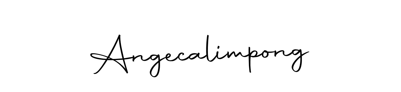 Make a short Angecalimpong signature style. Manage your documents anywhere anytime using Autography-DOLnW. Create and add eSignatures, submit forms, share and send files easily. Angecalimpong signature style 10 images and pictures png
