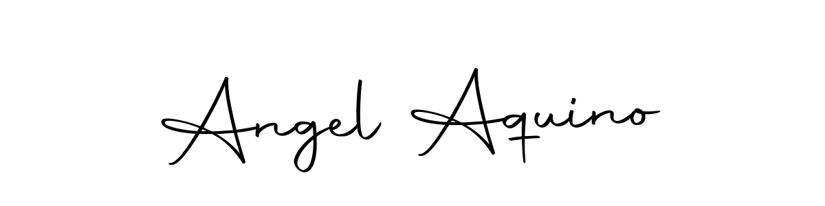 How to make Angel Aquino name signature. Use Autography-DOLnW style for creating short signs online. This is the latest handwritten sign. Angel Aquino signature style 10 images and pictures png