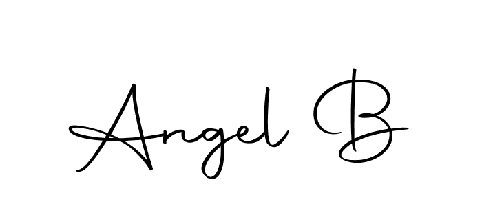 Autography-DOLnW is a professional signature style that is perfect for those who want to add a touch of class to their signature. It is also a great choice for those who want to make their signature more unique. Get Angel B name to fancy signature for free. Angel B signature style 10 images and pictures png