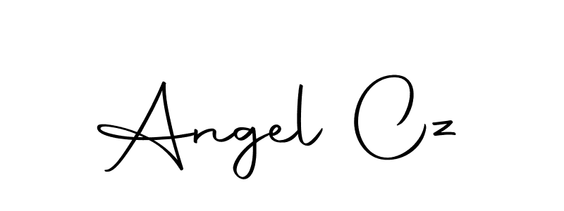 Create a beautiful signature design for name Angel Cz. With this signature (Autography-DOLnW) fonts, you can make a handwritten signature for free. Angel Cz signature style 10 images and pictures png