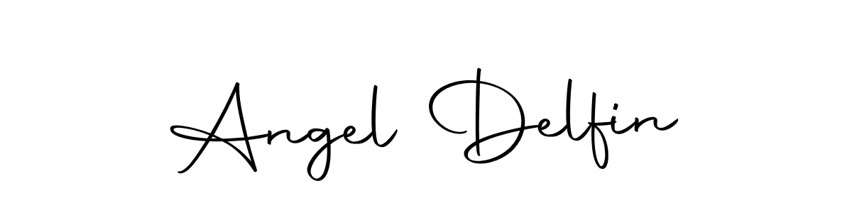 Angel Delfin stylish signature style. Best Handwritten Sign (Autography-DOLnW) for my name. Handwritten Signature Collection Ideas for my name Angel Delfin. Angel Delfin signature style 10 images and pictures png