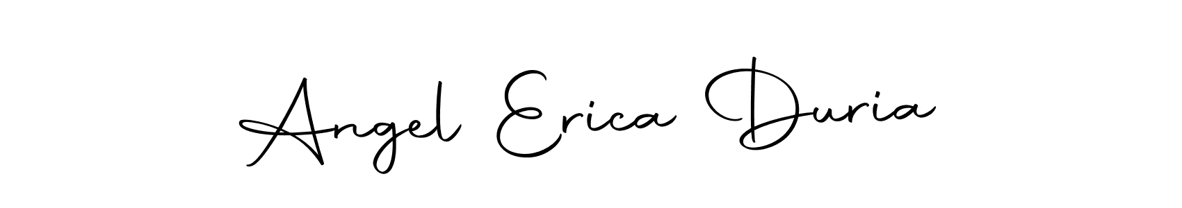 How to make Angel Erica Duria signature? Autography-DOLnW is a professional autograph style. Create handwritten signature for Angel Erica Duria name. Angel Erica Duria signature style 10 images and pictures png