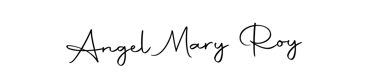 Design your own signature with our free online signature maker. With this signature software, you can create a handwritten (Autography-DOLnW) signature for name Angel Mary Roy. Angel Mary Roy signature style 10 images and pictures png