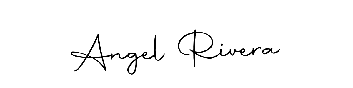 How to make Angel Rivera name signature. Use Autography-DOLnW style for creating short signs online. This is the latest handwritten sign. Angel Rivera signature style 10 images and pictures png