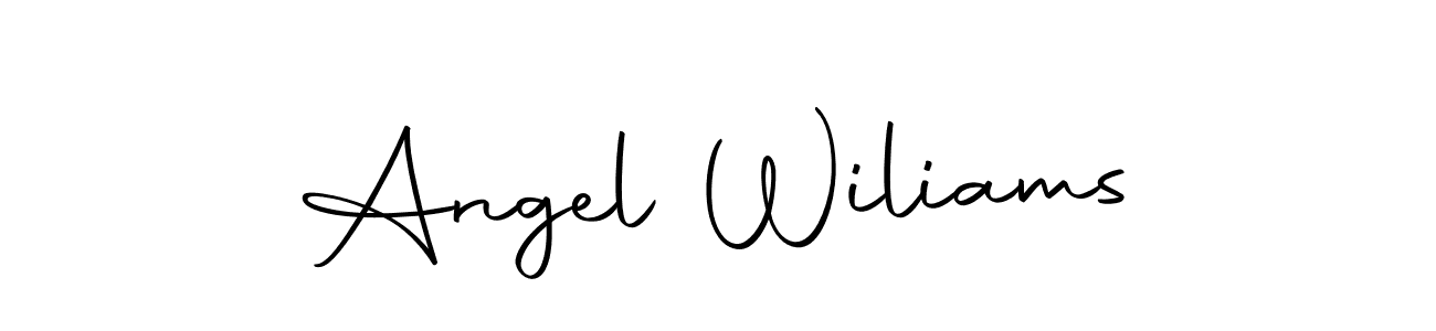 if you are searching for the best signature style for your name Angel Wiliams. so please give up your signature search. here we have designed multiple signature styles  using Autography-DOLnW. Angel Wiliams signature style 10 images and pictures png