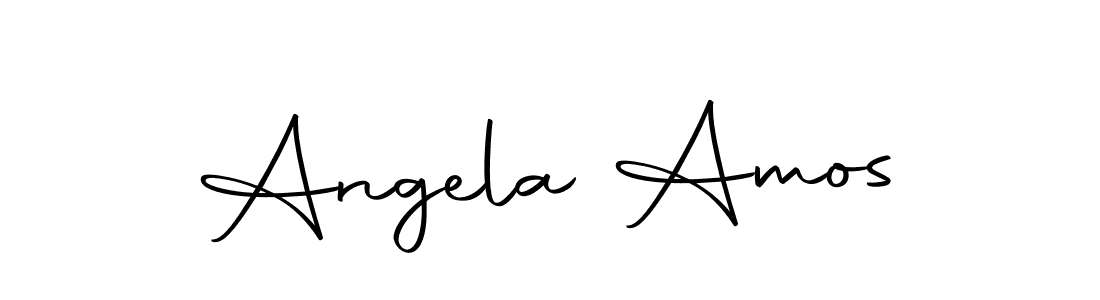 How to make Angela Amos name signature. Use Autography-DOLnW style for creating short signs online. This is the latest handwritten sign. Angela Amos signature style 10 images and pictures png