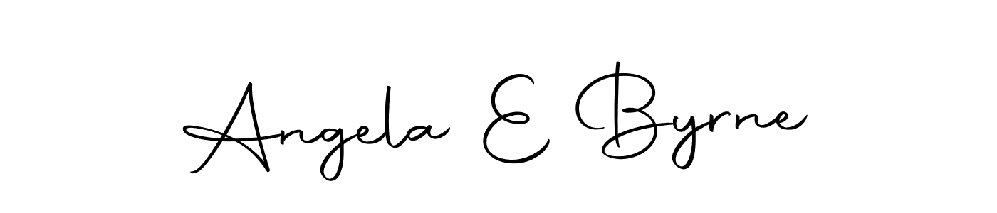 This is the best signature style for the Angela E Byrne name. Also you like these signature font (Autography-DOLnW). Mix name signature. Angela E Byrne signature style 10 images and pictures png