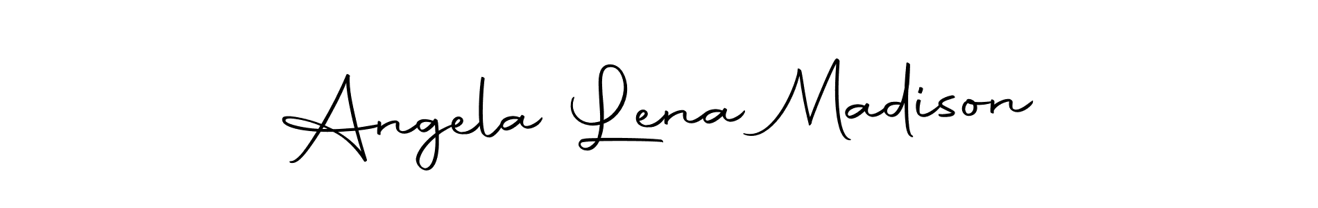 Once you've used our free online signature maker to create your best signature Autography-DOLnW style, it's time to enjoy all of the benefits that Angela Lena Madison name signing documents. Angela Lena Madison signature style 10 images and pictures png