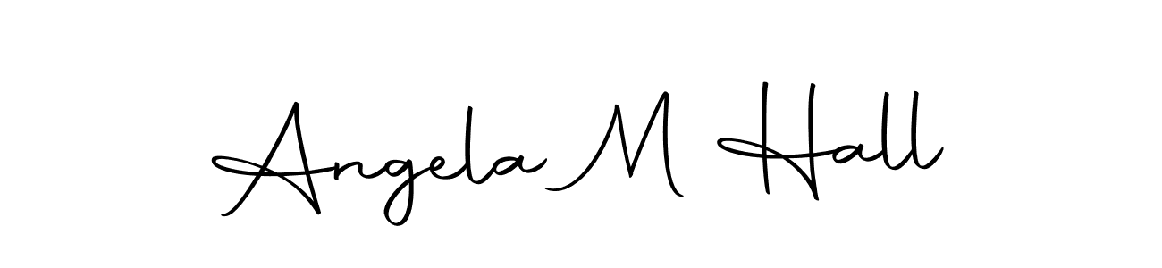 You should practise on your own different ways (Autography-DOLnW) to write your name (Angela M Hall) in signature. don't let someone else do it for you. Angela M Hall signature style 10 images and pictures png